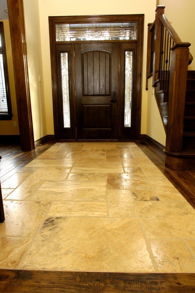 Stone Tiled Entrance Way Floor