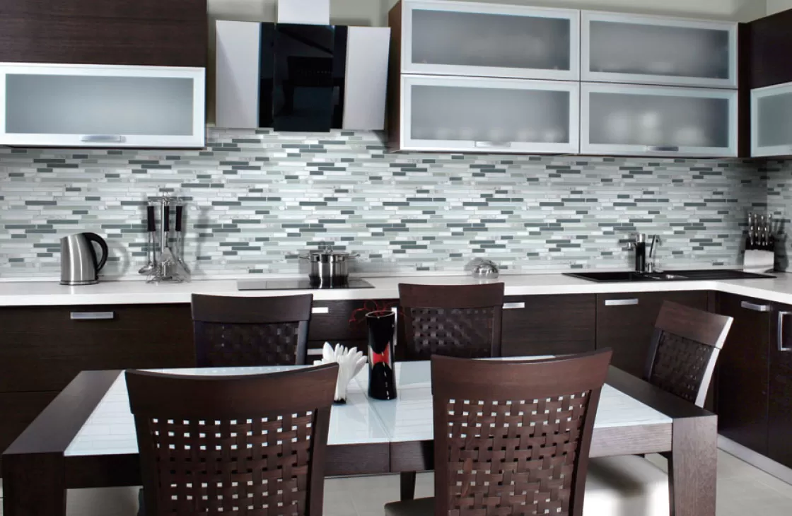Contemporary Kitchen Backsplash