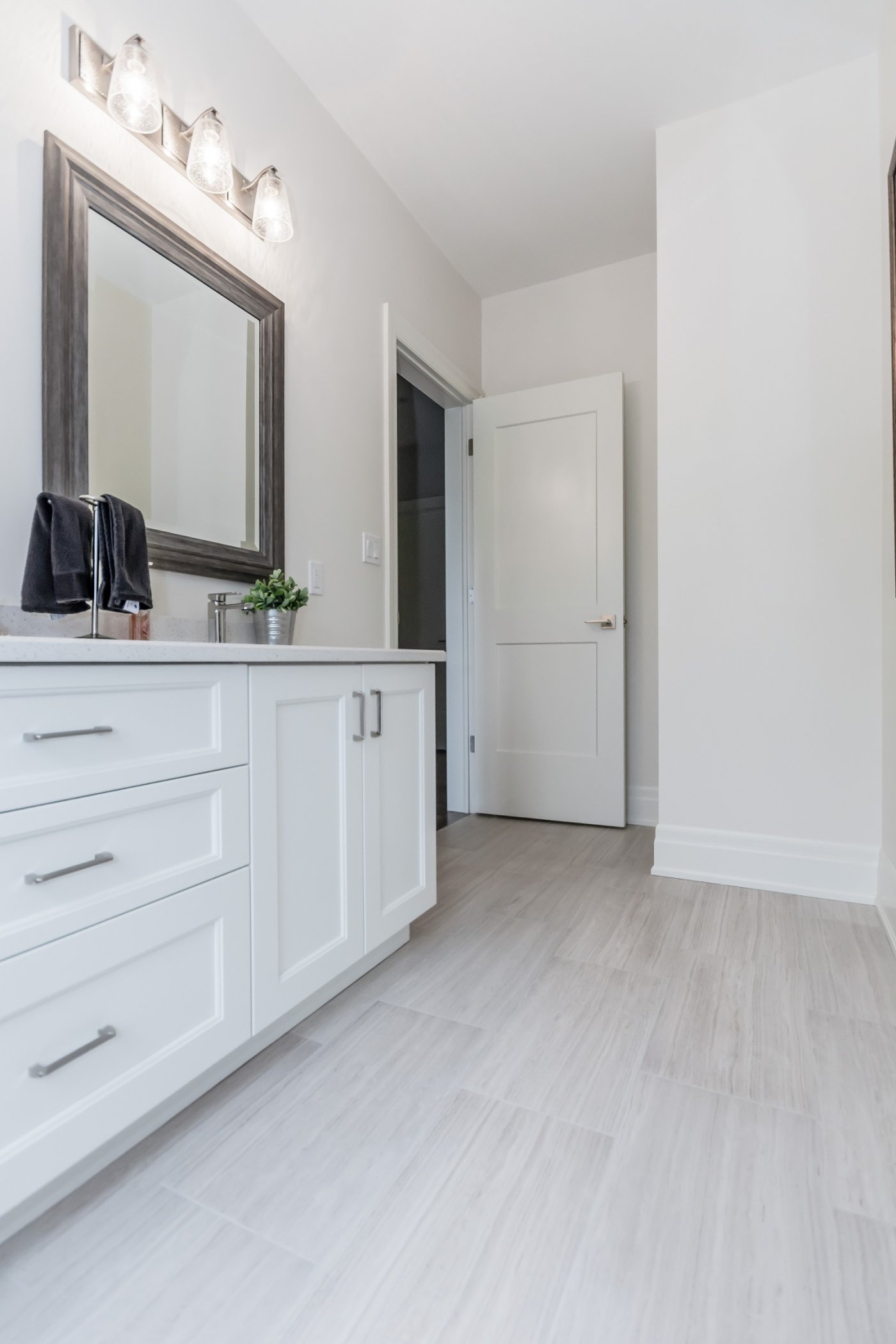 Contemporary Bathroom Floor