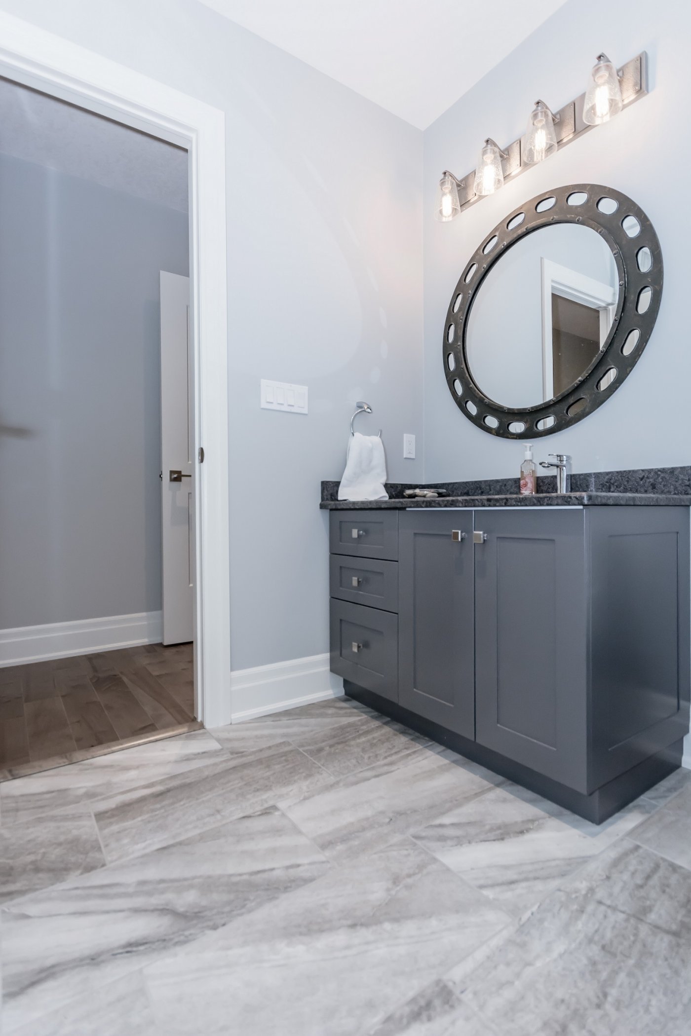Contemporary Bathroom Floor