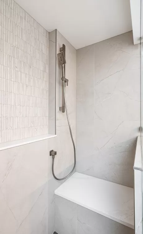 Stunning Warm-Toned Bathroom