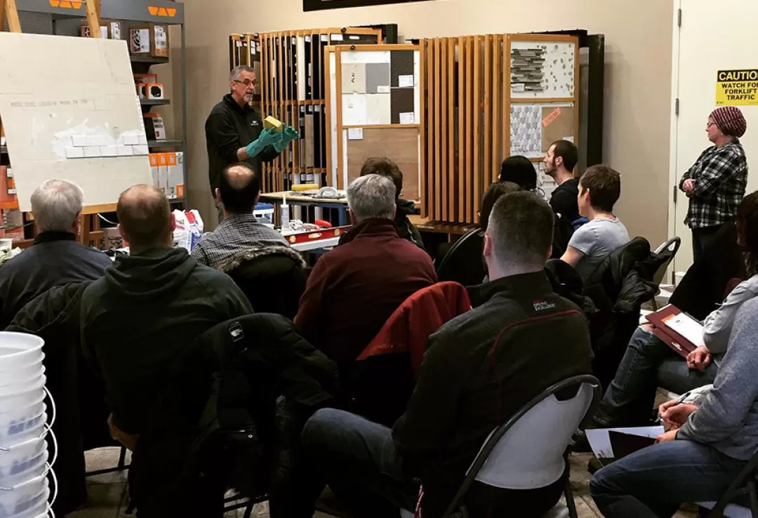 Tom at DIY seminar