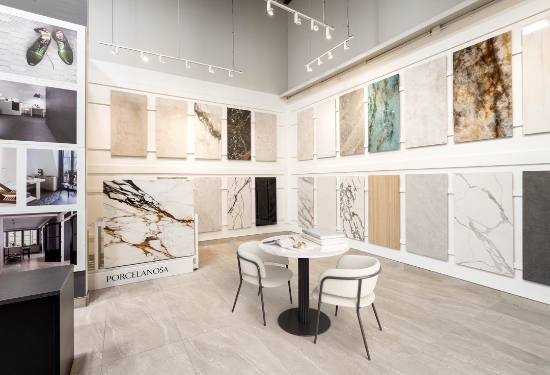 Lusso Moderno Showroom - Large Format Tiles