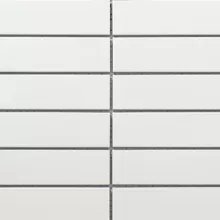 STACKED MOSAIC WHITE 11x11.5 MATTE  32RTW 1005