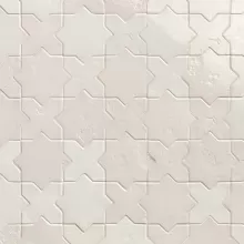 MALTA CROSS SNOW GLOSSY 6x6 MUST BE ORDERED WITH STAR  .