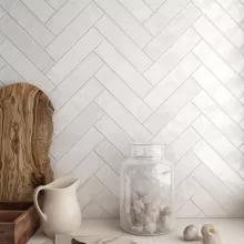 EC TRIBECA GYPSUM WHITE 2.5x9.75  .