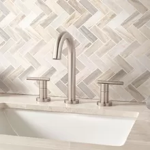 MARBLE ANGORA HERRINGBONE 12x12 POL.  SMOT-ANGORA-HBP