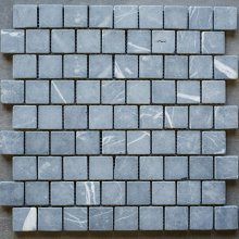 MARBLE BRICKLANE TUMBLED ROYAL MIDNIGHT 1.25x1.25 MOSAIC (FULL BOXES ONLY) STN-BLT-003