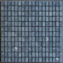 MARBLE PILLAR TUMBLED ROYAL MIDNIGHT 5/8x1 STACKED MOSAIC (FULL BOXES) STN-PIL-T-003