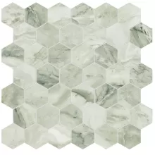 MARBLE MOSCATO ARGENTO 2x2 HEXAGON HONED 5001-0367-0