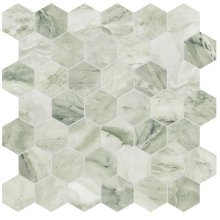 MARBLE MOSCATO ARGENTO 2x2 HEXAGON HONED 5001-0367-0