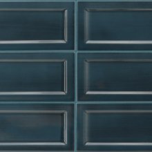 ISLAND FRAME SLATE BLUE 2.5x8 GLOSSY IS31203
