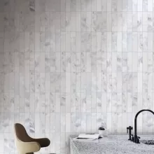 SANTORINI WHITE MARBLE 3x12 HONED 625202