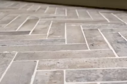 Herringbone Entranceway