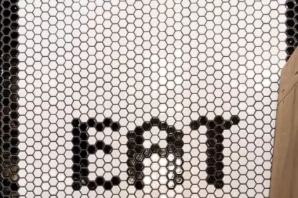 Custom Hexagon Mosaic Install