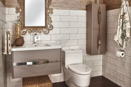 Tiled Bathroom Walls
