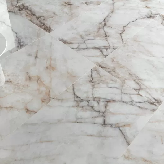 MUSEUM CRYSTAL WHITE 24x48 POLISHED  .
