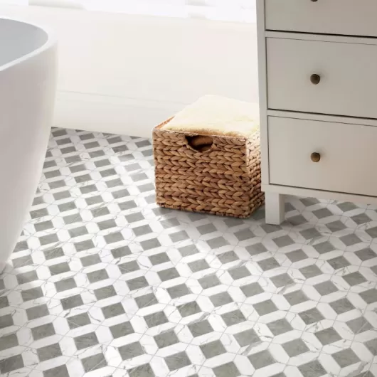 WEAVE BIANCO GRIGIO 13x13 RG MOSAIC (SOLD BY BOX)  840066