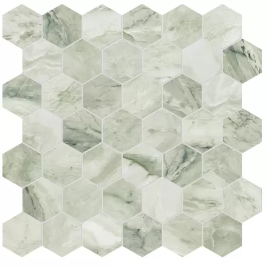 MARBLE MOSCATO ARGENTO 2x2 HEXAGON HONED 5001-0367-0