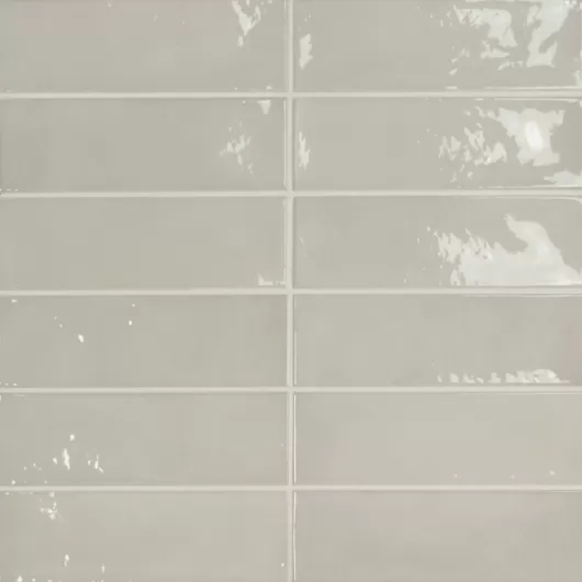 VILLAGE SILVER MIST 2x8 GLOSSY .