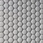 SOHO GLOSSY PENNY ROUND CANVAS WHITE (WHITE) 3/4x. 12 X12 SHEET  4501-0263-1