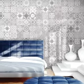 MARRAKESH GREY MIX MATTE 8x8 PORCELAIN (DNR) 4500-0357-0