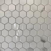 MAYFAIR CALACATTA ORO HD HEXAGON 1.25x1.25 POLISHED PORCELAIN  4501-0146-1