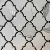 MAYFAIR STATUARIO VENATO ARABESQUE 11.81x11.81 POLISHED (DNR)  4501-0129-1