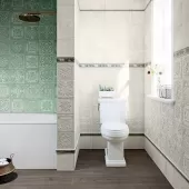 (disco) APARICI GATSBY WALL TILE GREEN TIN MATTE 8x8 5 RANDOM MIX (FULL BOXES) GAGRTI