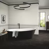 ROYAL BLACK MARQUINA 24x48 POLISHED & RECTIFIED  .
