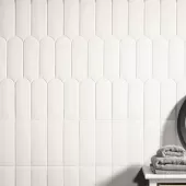 FAN WHITE 3x8 GLOSSY  NAT FAN WHI