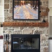 ESCARPMENT FARM BLEND LIMESTONE 65/30/5 BROWN/ERAMOSA/BEDROCK .x (SOLD BY THE SF) FBEB-NB