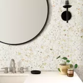 ALLEGRO TERRAZZO BISCOTTI 3x3 HEXAGON MOSAIC 330101