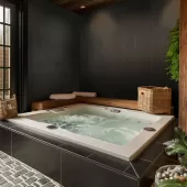 URBANSLAT CARBON 16x48 WALL TILE NURBSLACAR1648