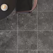 PORTLAND NERO 24x24 MATTE CERPORT2424MATTNERO0