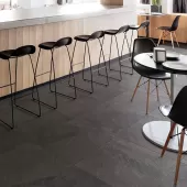 MSLATE BLACK 24x24 MATTE .