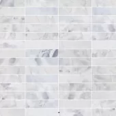 SANTORINI WHITE MARBLE 3x12 HONED 625202